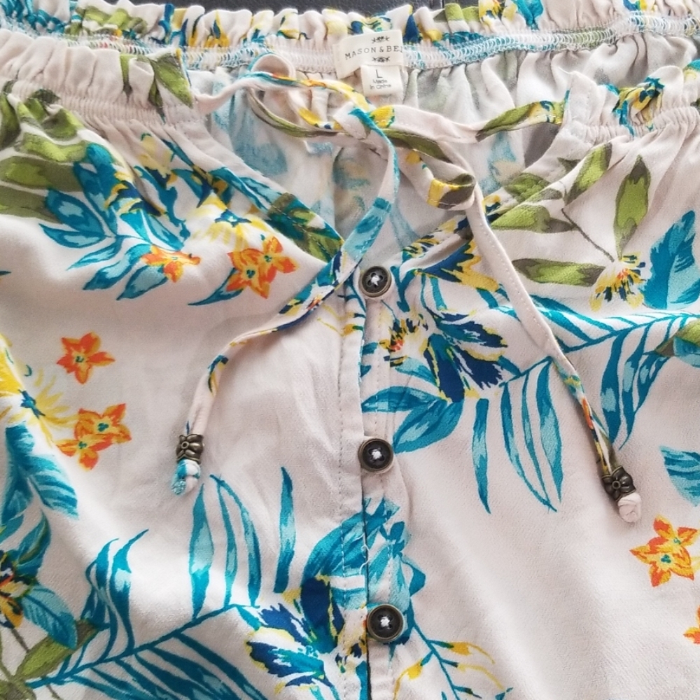 Tropical blouse - Picture 2 of 4